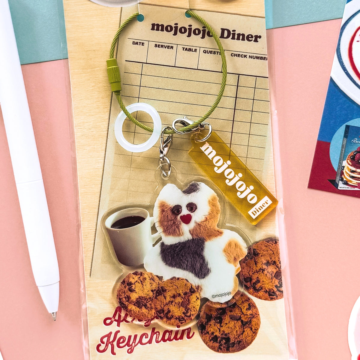 Mojojojo / Acrylic Keychain - Cookie & Coffee