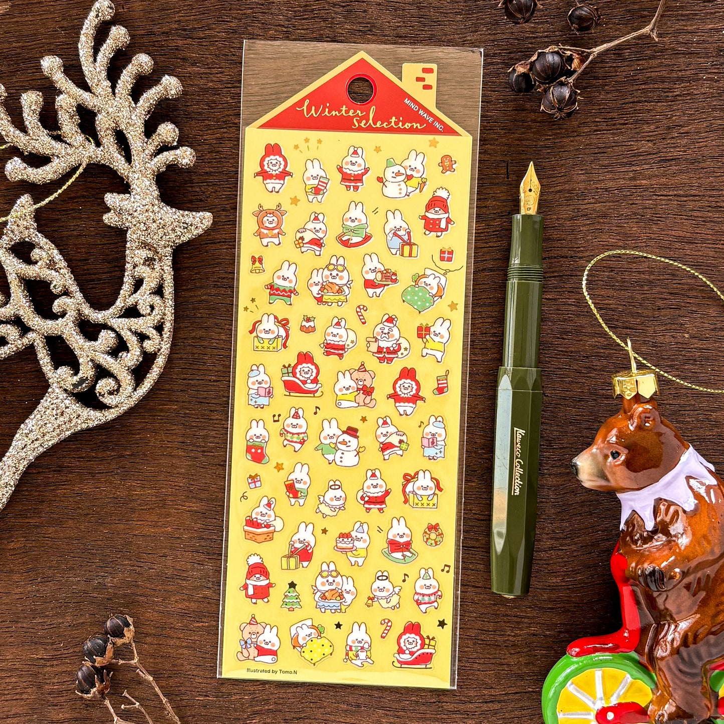 Mind Wave / シール / うさぎのムーちゃん うぃんたー