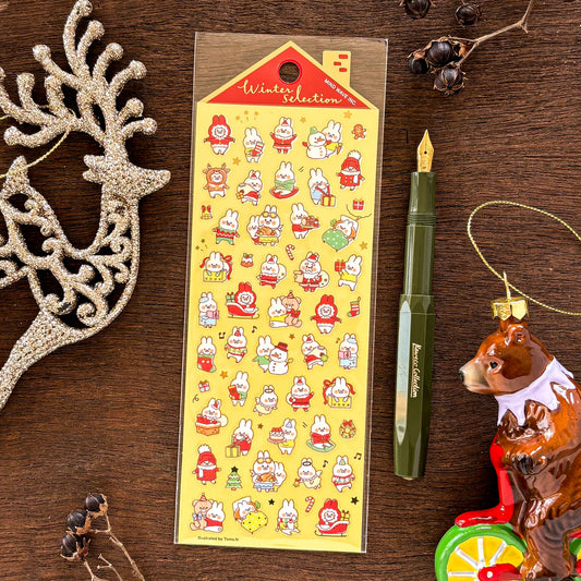 Winter Limited / Mind Wave / Stickers - Bunny's Christmas