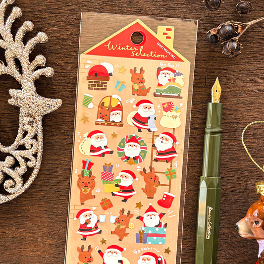 Winter Limited / Mind Wave / Stickers - Happy Santa