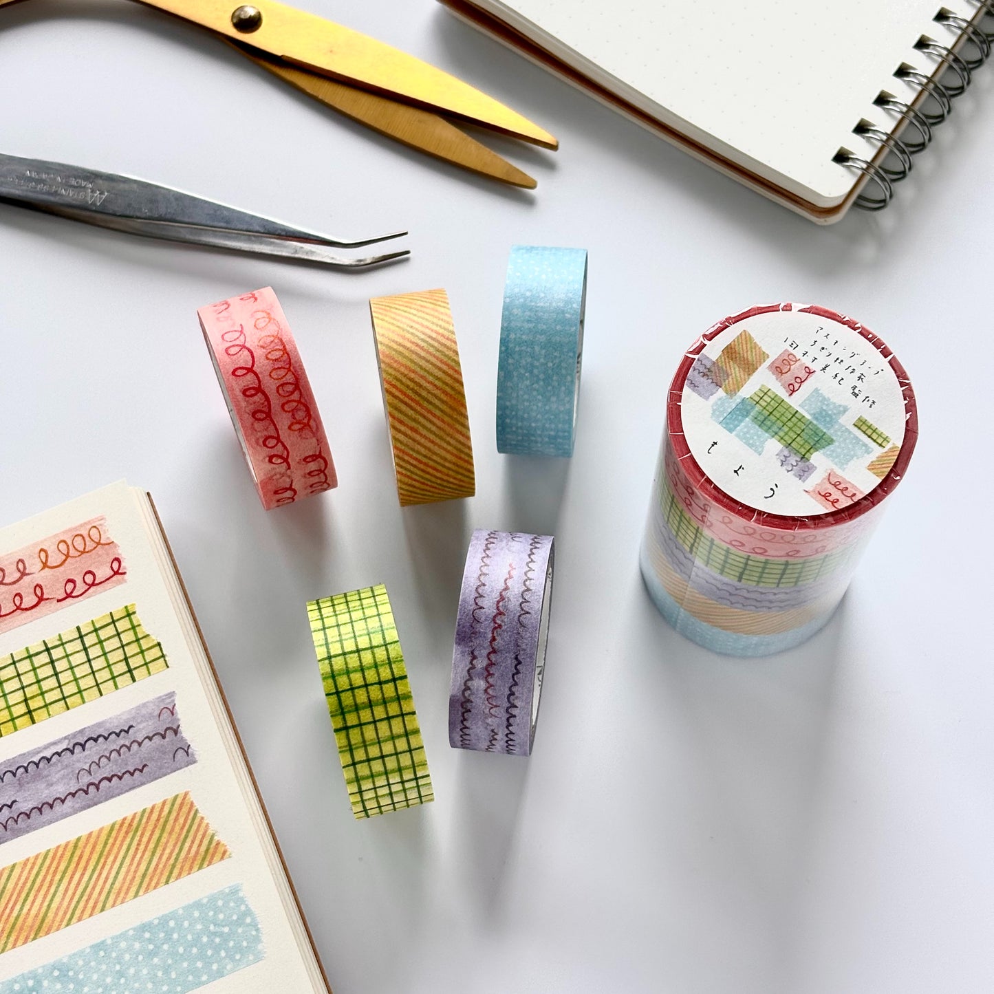 Miki Tamura / Art Washi Tape Set - Patterns