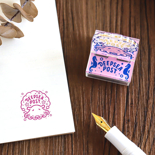 Obi1 / Acrylic Stand Pre-inked Stamp - Deepsea Post