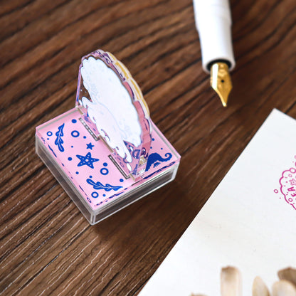 Obi1 / Acrylic Stand Pre-inked Stamp - Deepsea Post