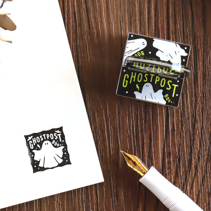 Obi1 / Acrylic Stand Pre-inked Stamp - Ghost Post