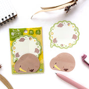 Sleepy Animal Sticky Note Set - Kiwi