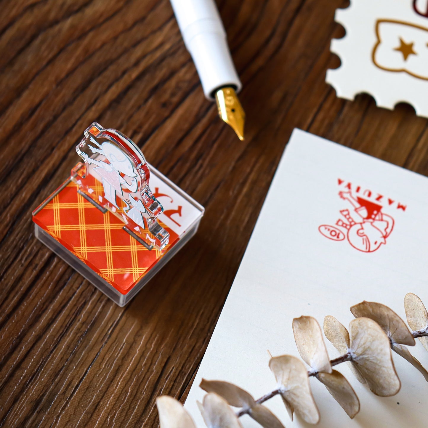 Obi1 / Acrylic Stand Pre-inked Stamp - Confectionery