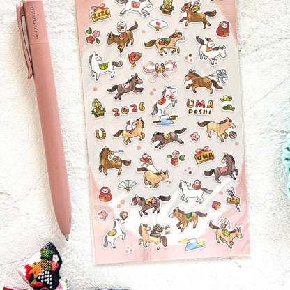 2026 Limited Stickers / Mind Wave - Year of the Horse