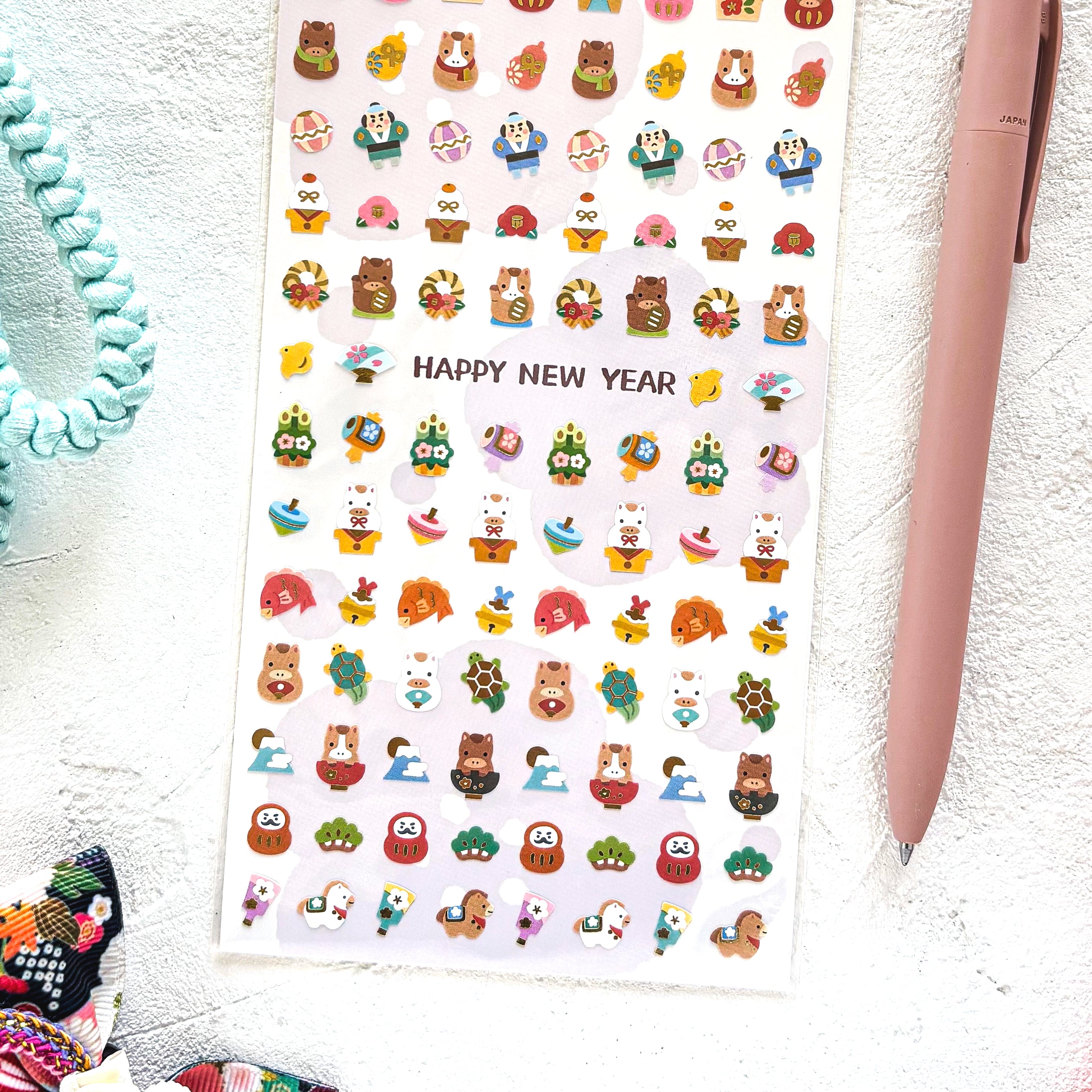 2026 Limited Stickers / Mind Wave - Petit New Year