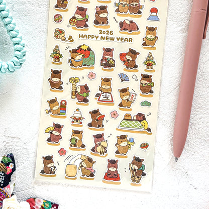 Mind Wave / お正月シール