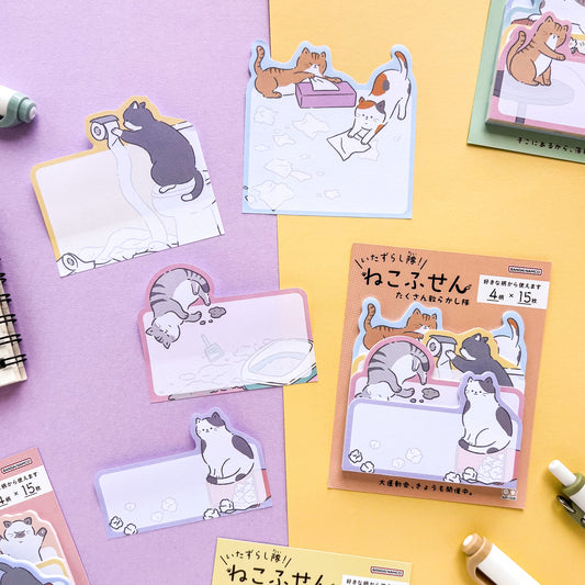 Cat Sticky Note - Fun Time