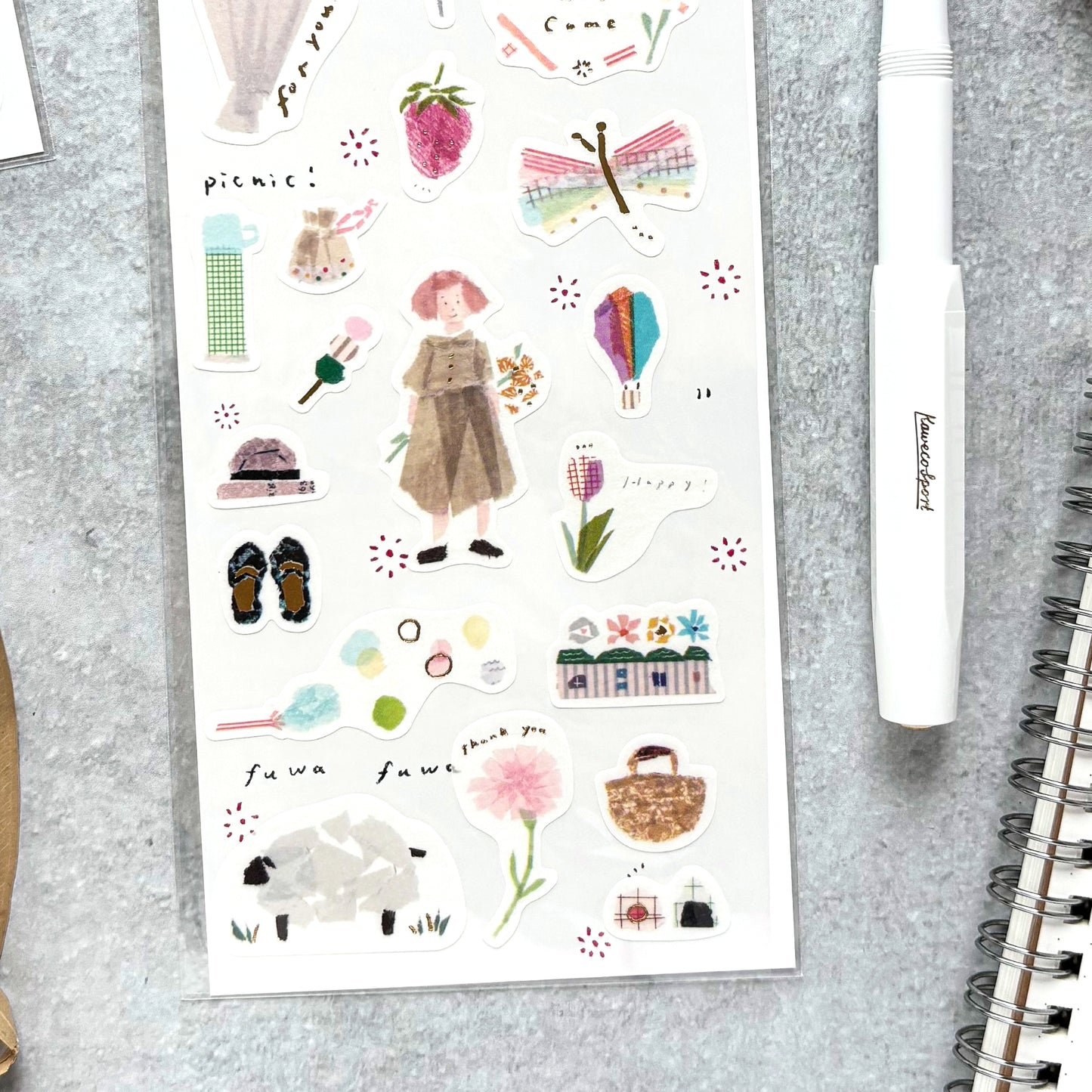 Miki Tamura / My Favorite Stickers - Spring