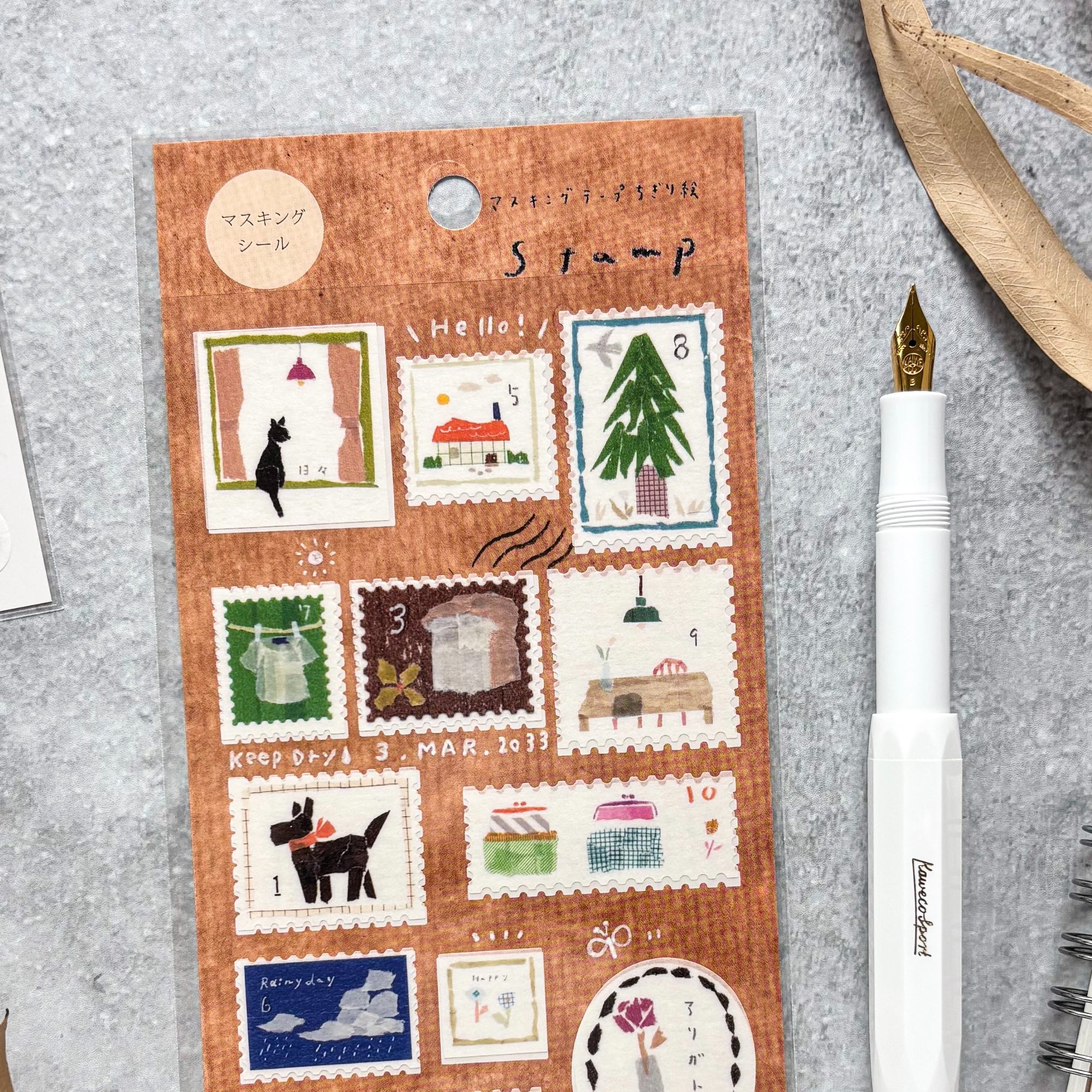 Miki Tamura / My Favorite Stickers - Stamp
