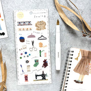 Miki Tamura / My Favorite Stickers - Sewing
