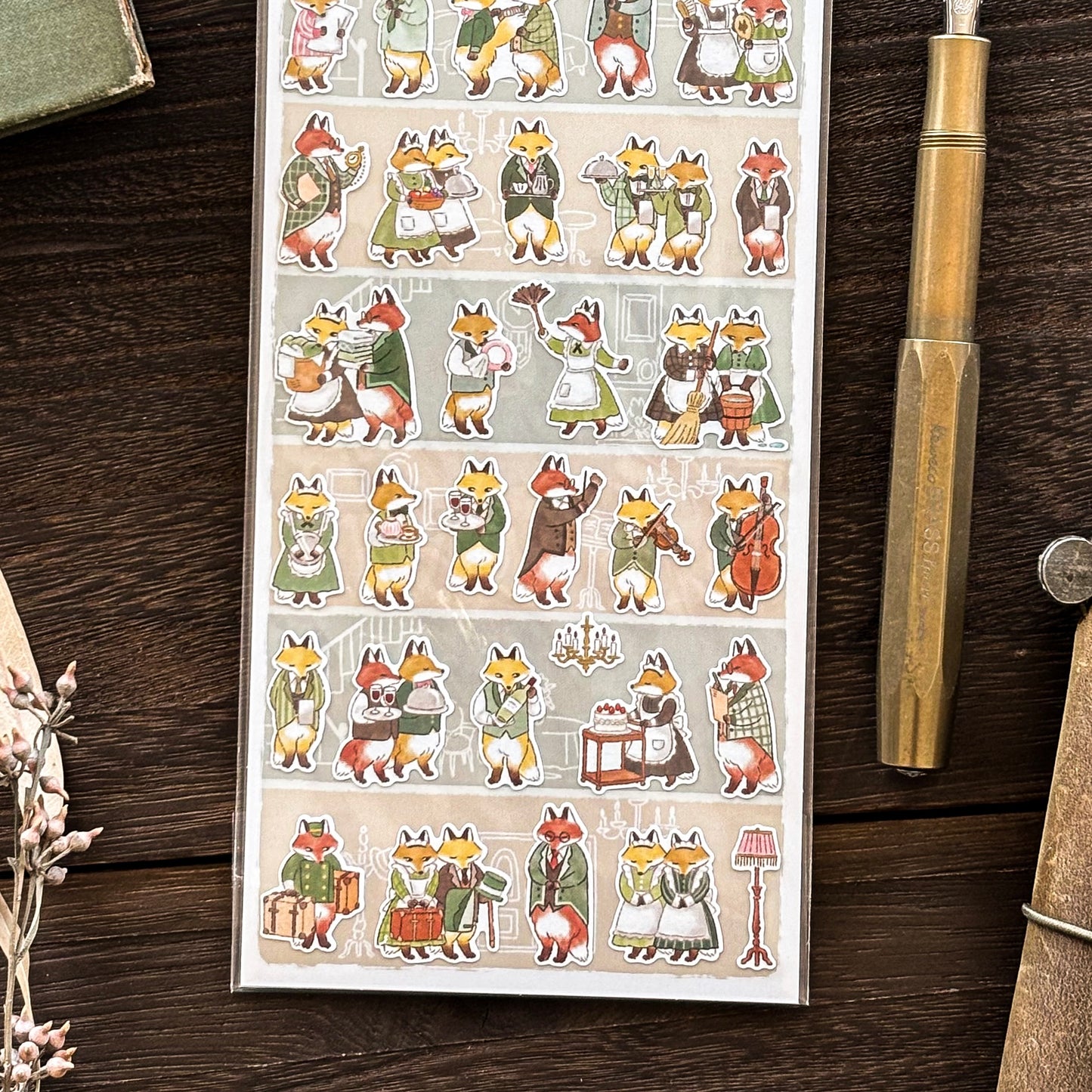 Mind Wave / Animal Butler Stickers - Fox