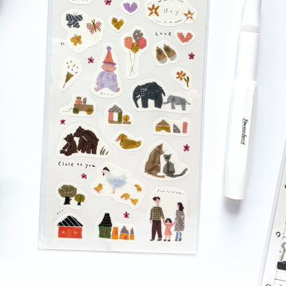 Miki Tamura / My Favorite Stickers - Family