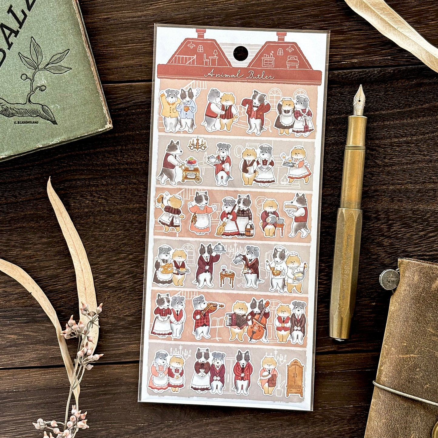 Mind Wave / Animal Butler Stickers - Dog