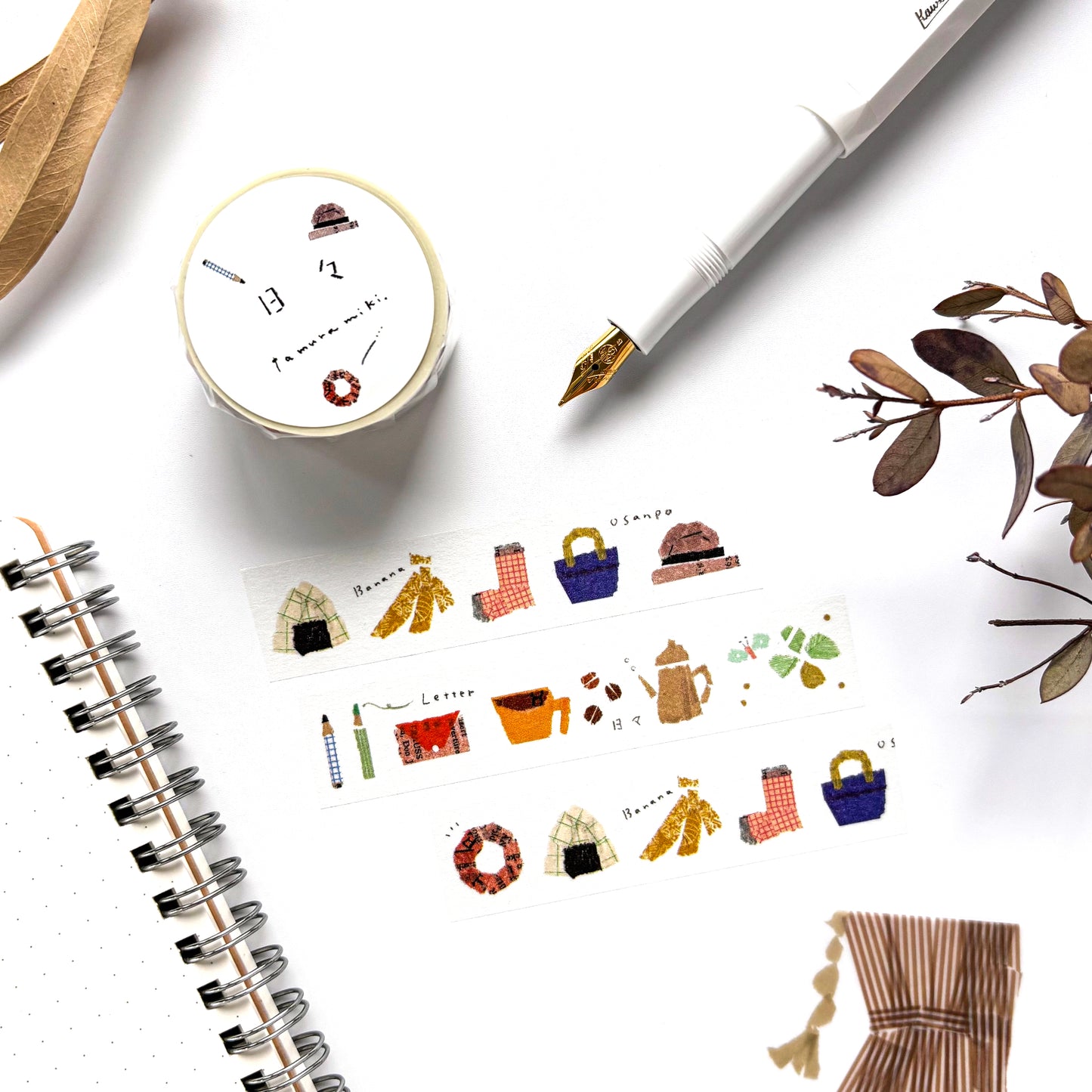 Miki Tamura / Washi Tape - Days