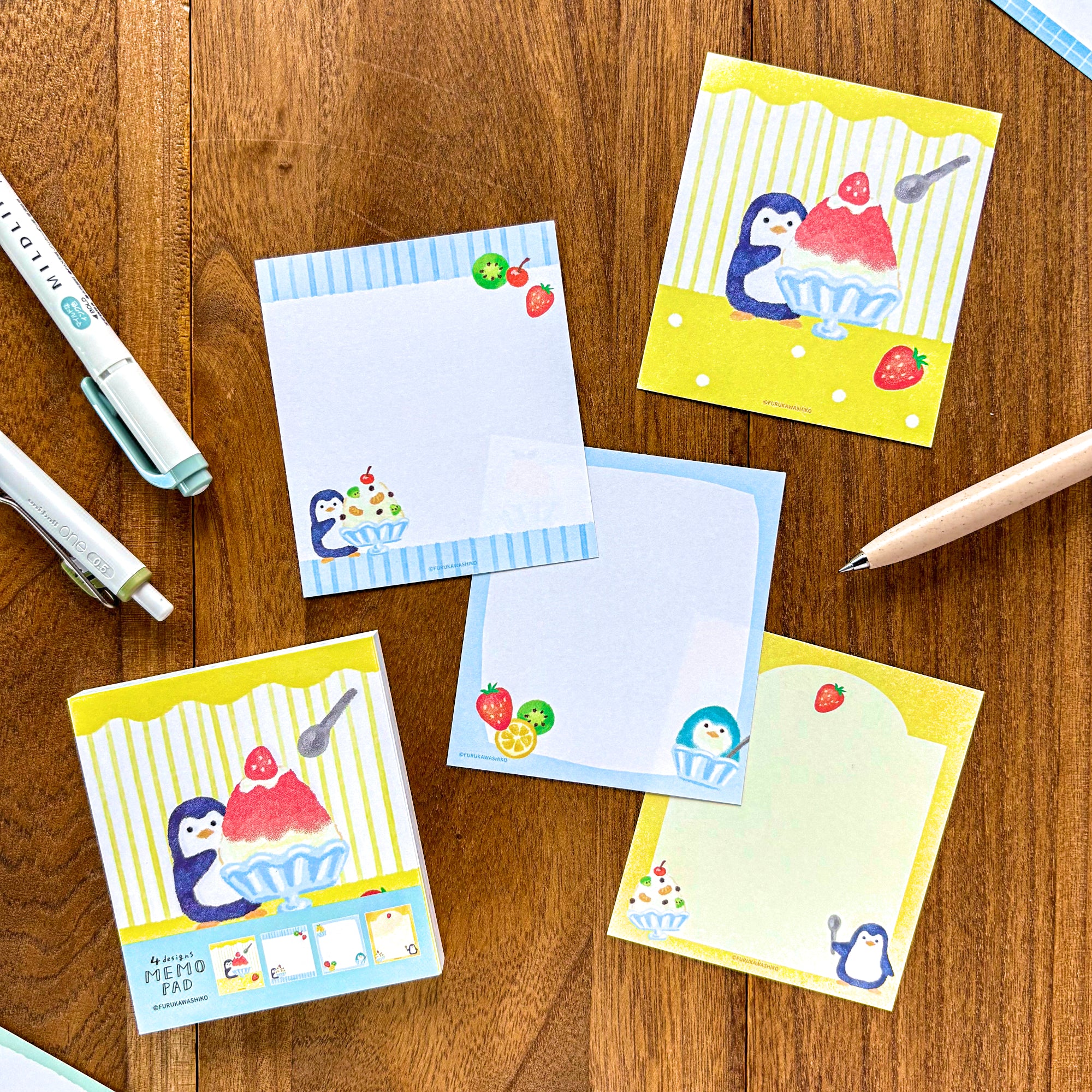 Summer Limited / Memo Pad - Penguin