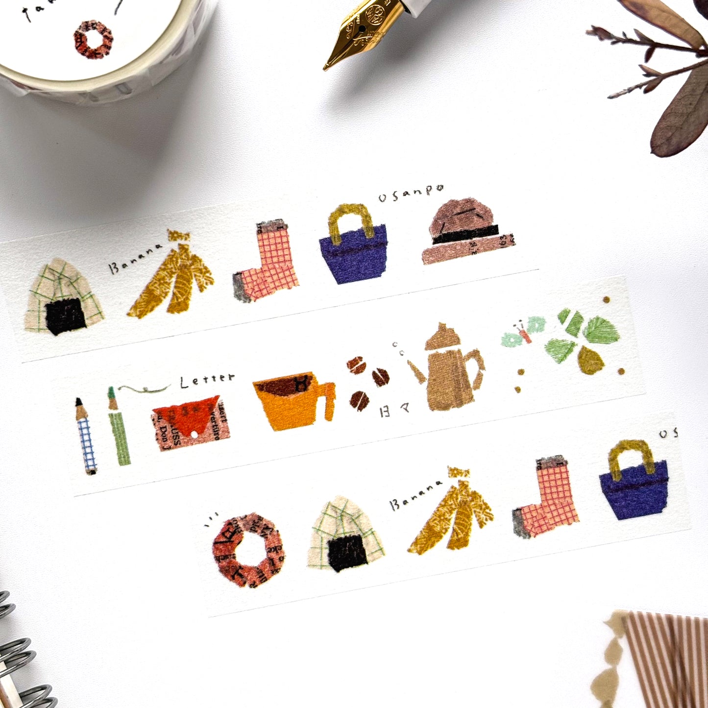 Miki Tamura / Washi Tape - Days