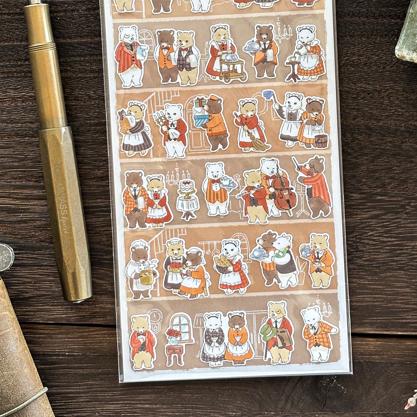 Mind Wave / Animal Butler Stickers - Bear