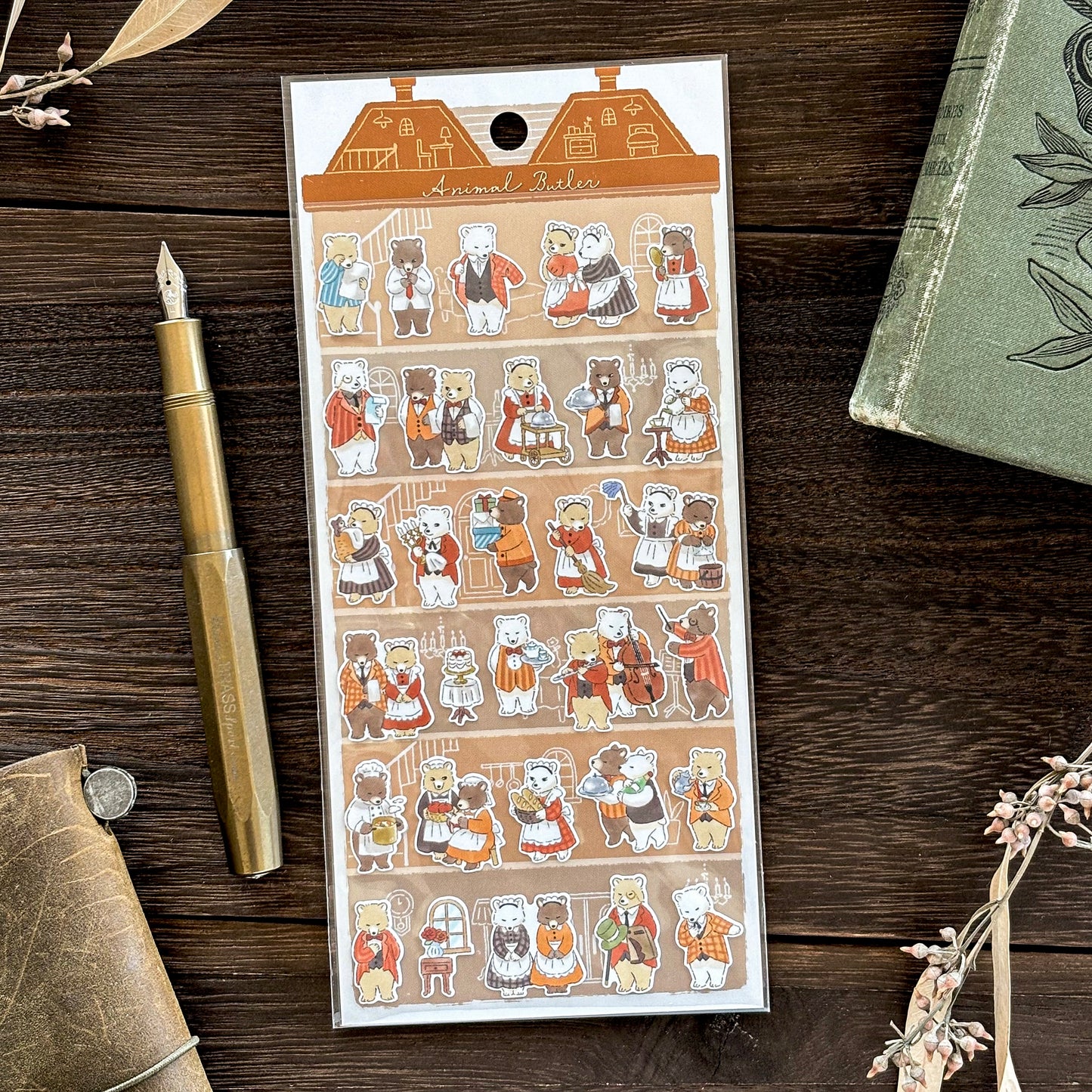 Mind Wave / Animal Butler Stickers - Bear