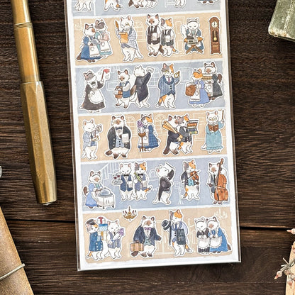 Mind Wave / Animal Butler Stickers - Cat