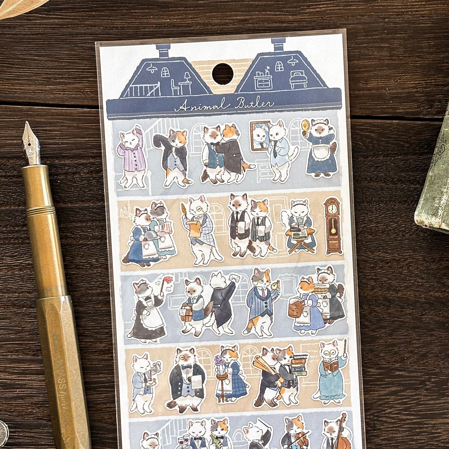 Mind Wave / Animal Butler Stickers - Cat