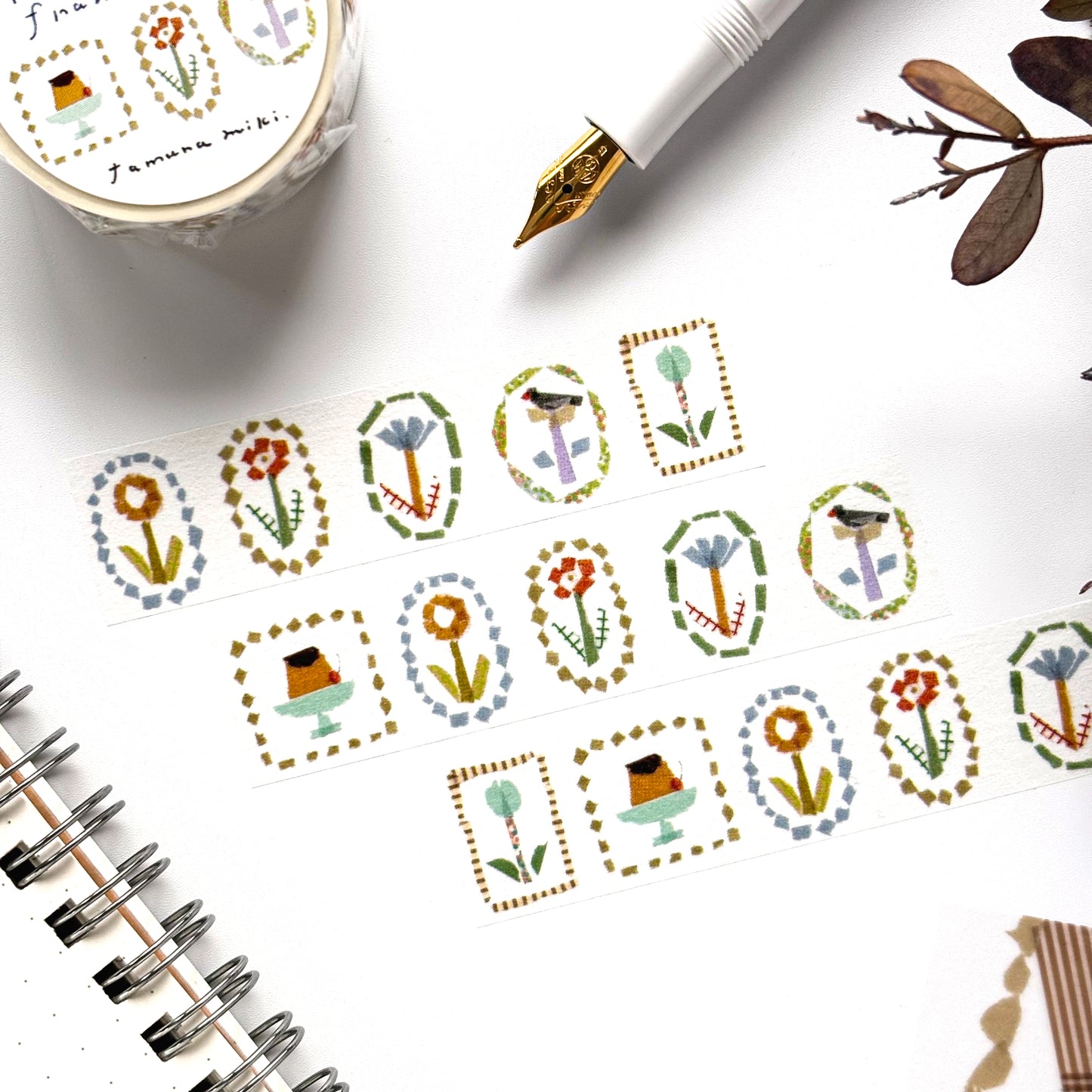 Miki Tamura / Washi Tape - iro iro frame