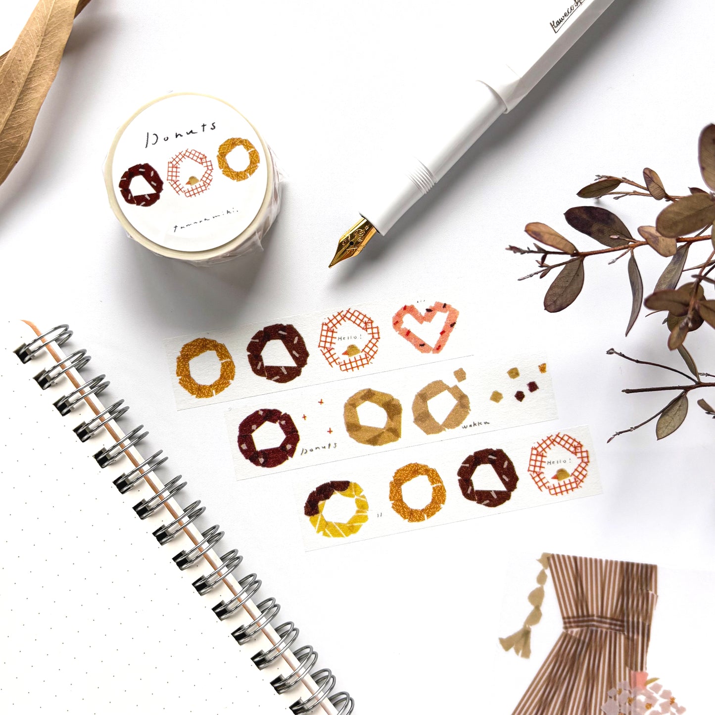 Miki Tamura / Washi Tape - Donuts