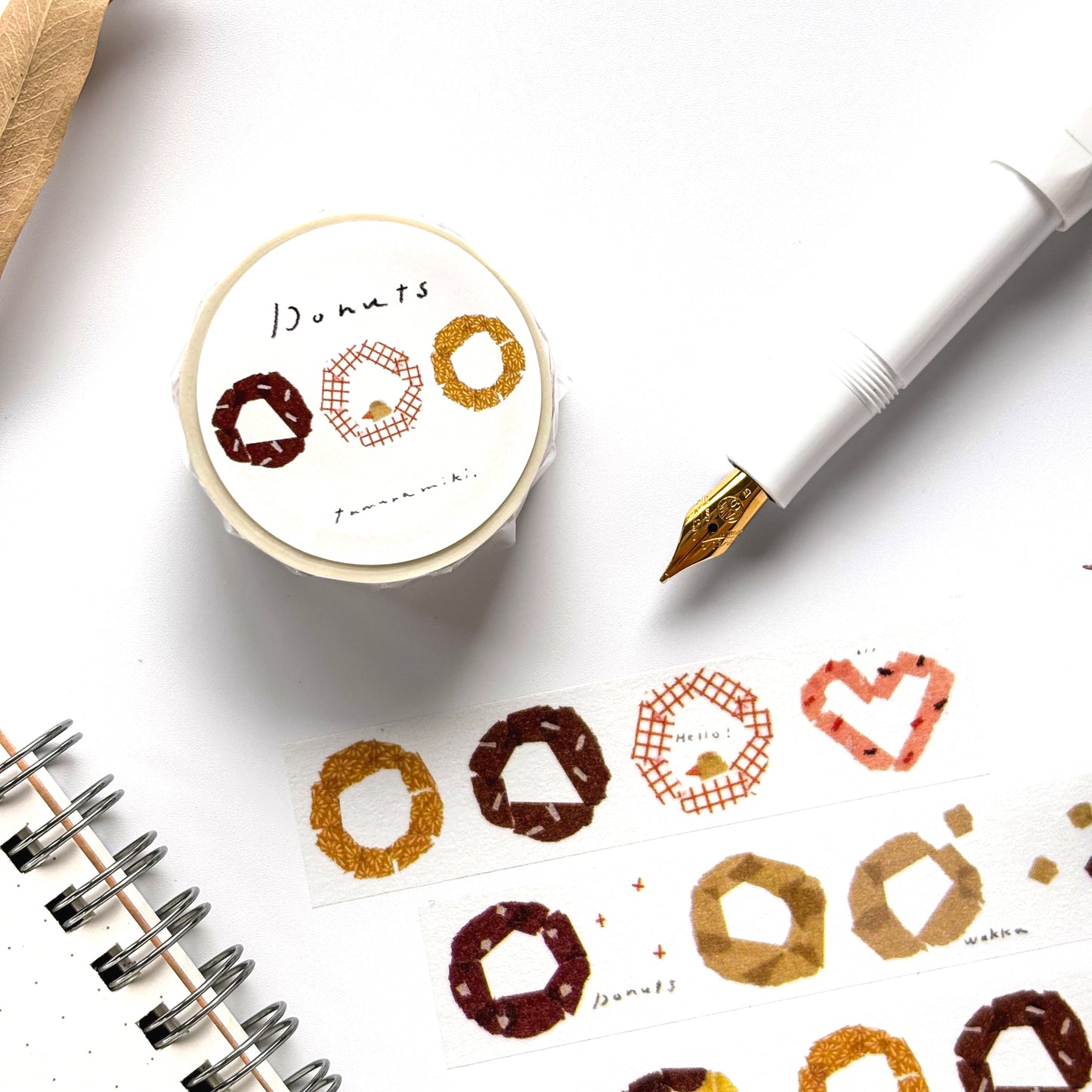 Miki Tamura / Washi Tape - Donuts