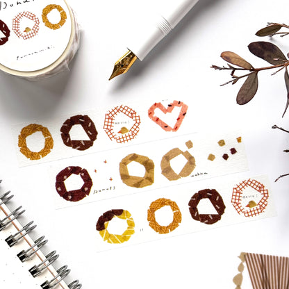 Miki Tamura / Washi Tape - Donuts