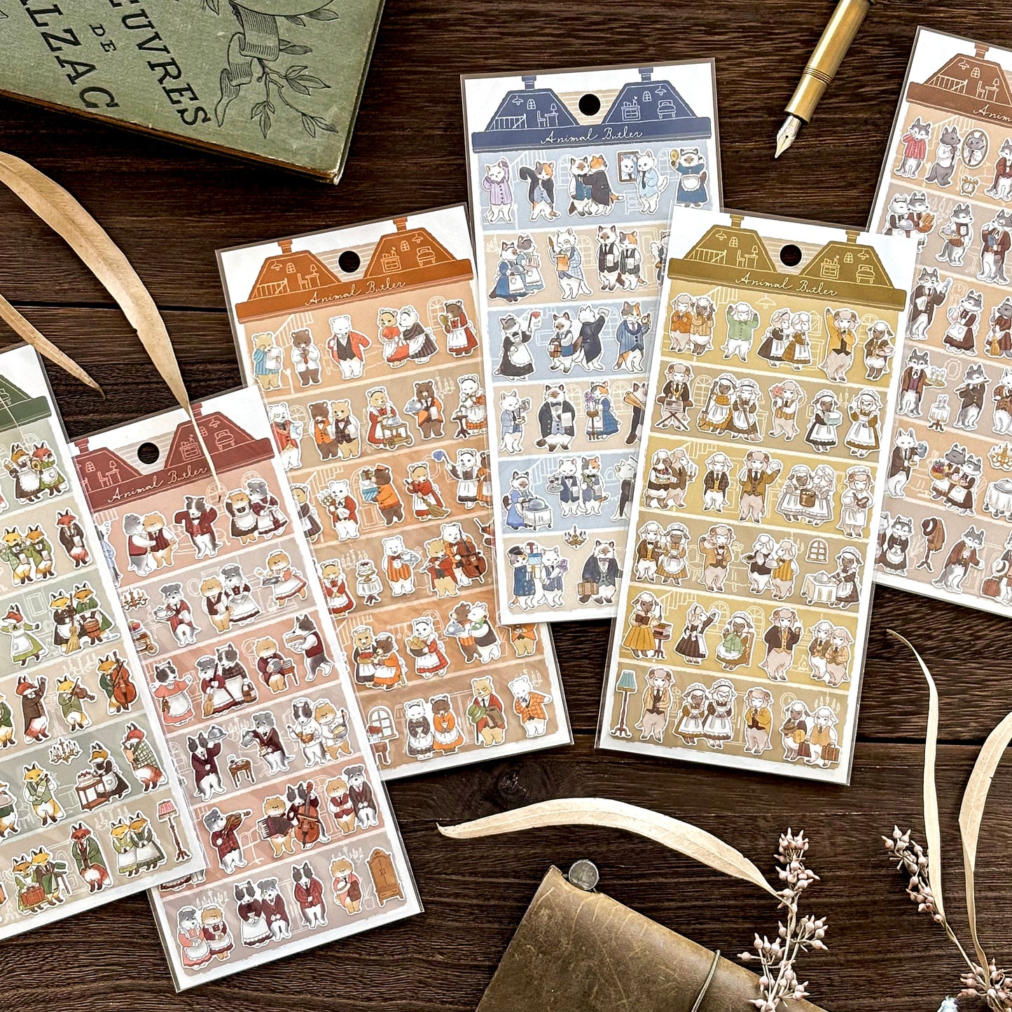 Mind Wave / Animal Butler Stickers - Bear