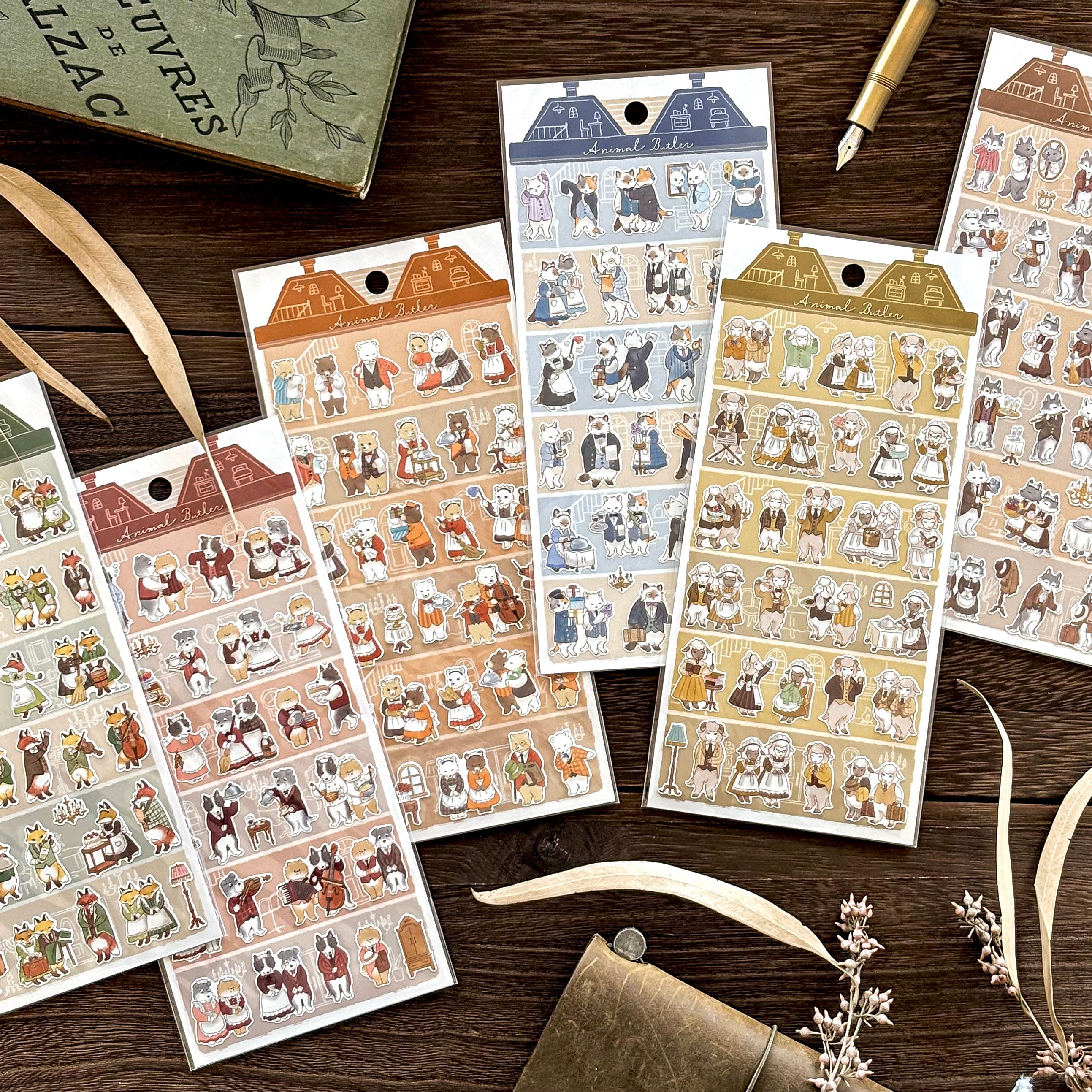 Mind Wave / Animal Butler Stickers - Dog