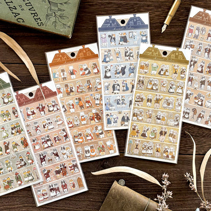 Mind Wave / Animal Butler Stickers - Wolf