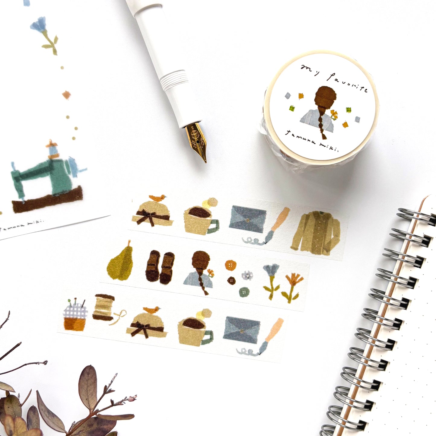 Miki Tamura / Washi Tape - my favorite