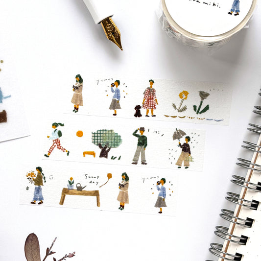 Miki Tamura / Washi Tape - Fine Day