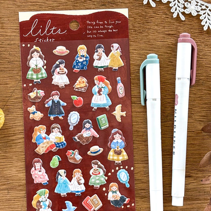 Mind Wave / リルツステッカー / ガール