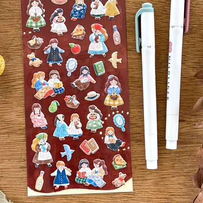 Mind Wave / リルツステッカー / ガール