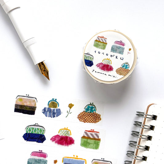 Miki Tamura / Washi Tape - iro iro pouch