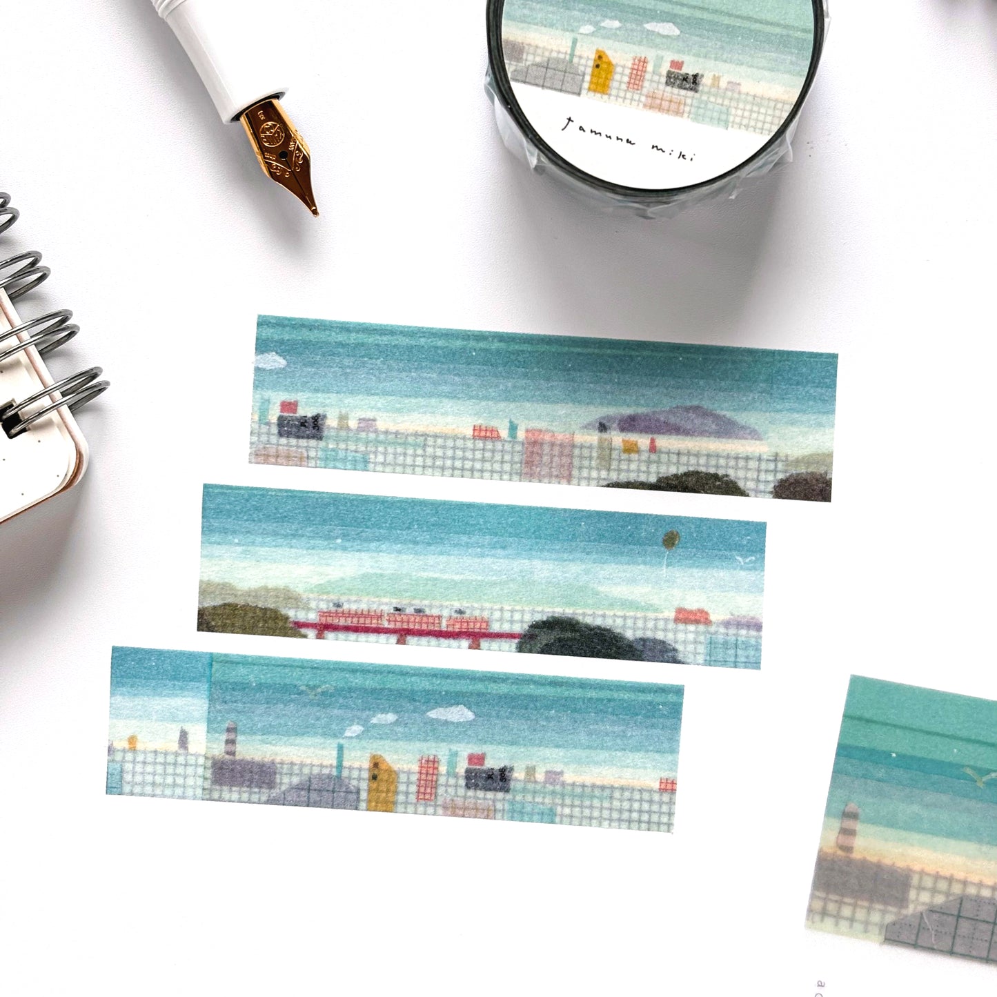 田村美紀 / マスキングテープ「青と街」