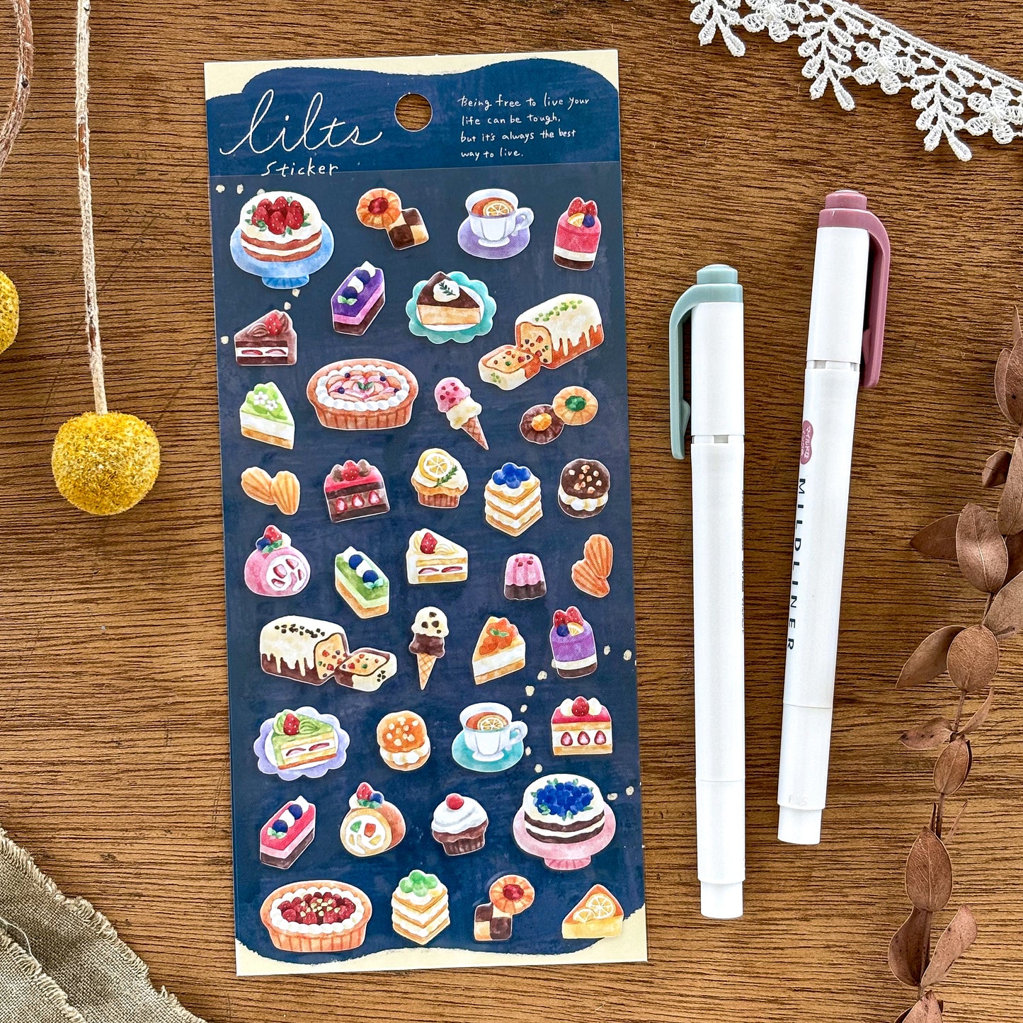 Mind Wave / Puffy Stickers - Sweets