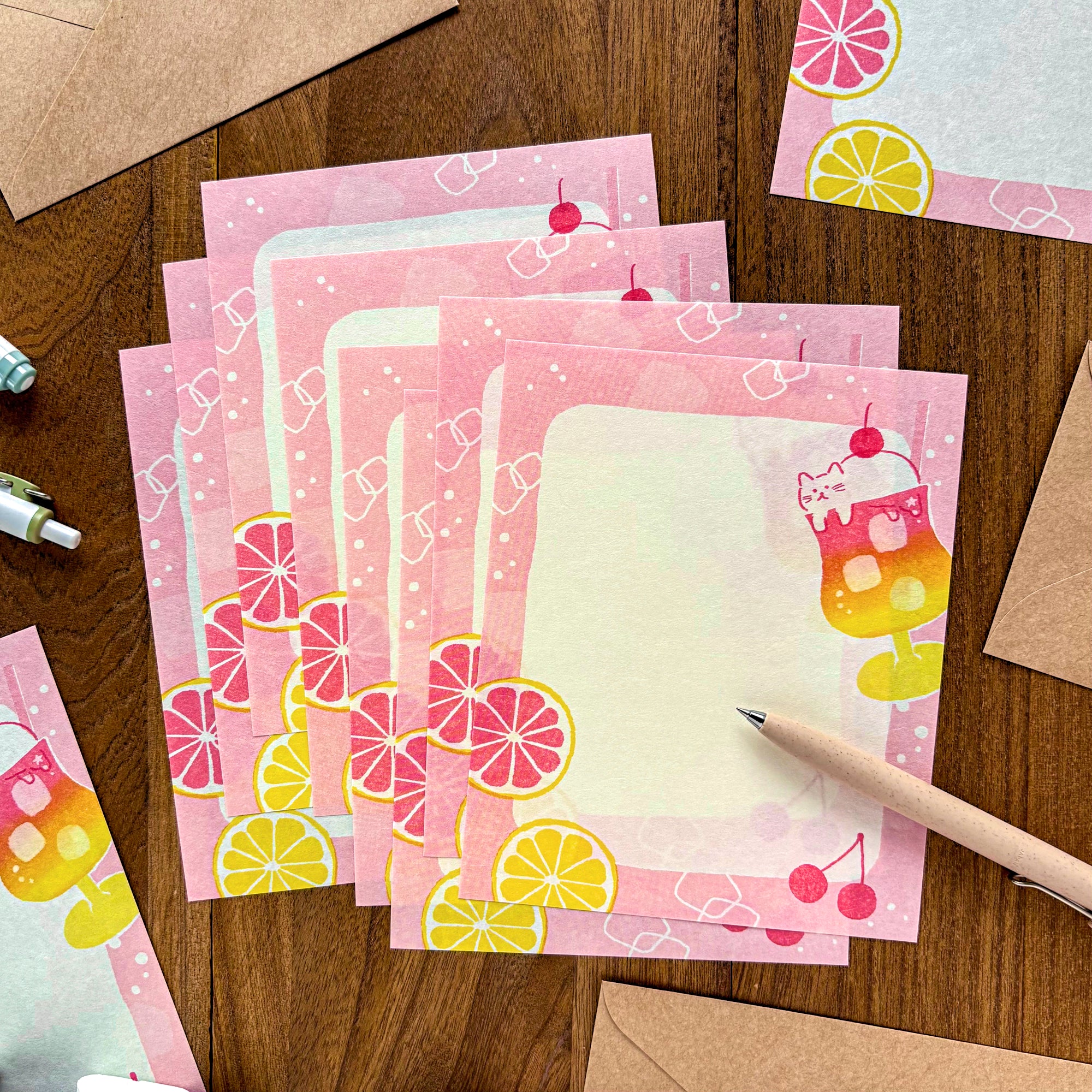 Summer Limited / Letter Set - Cat
