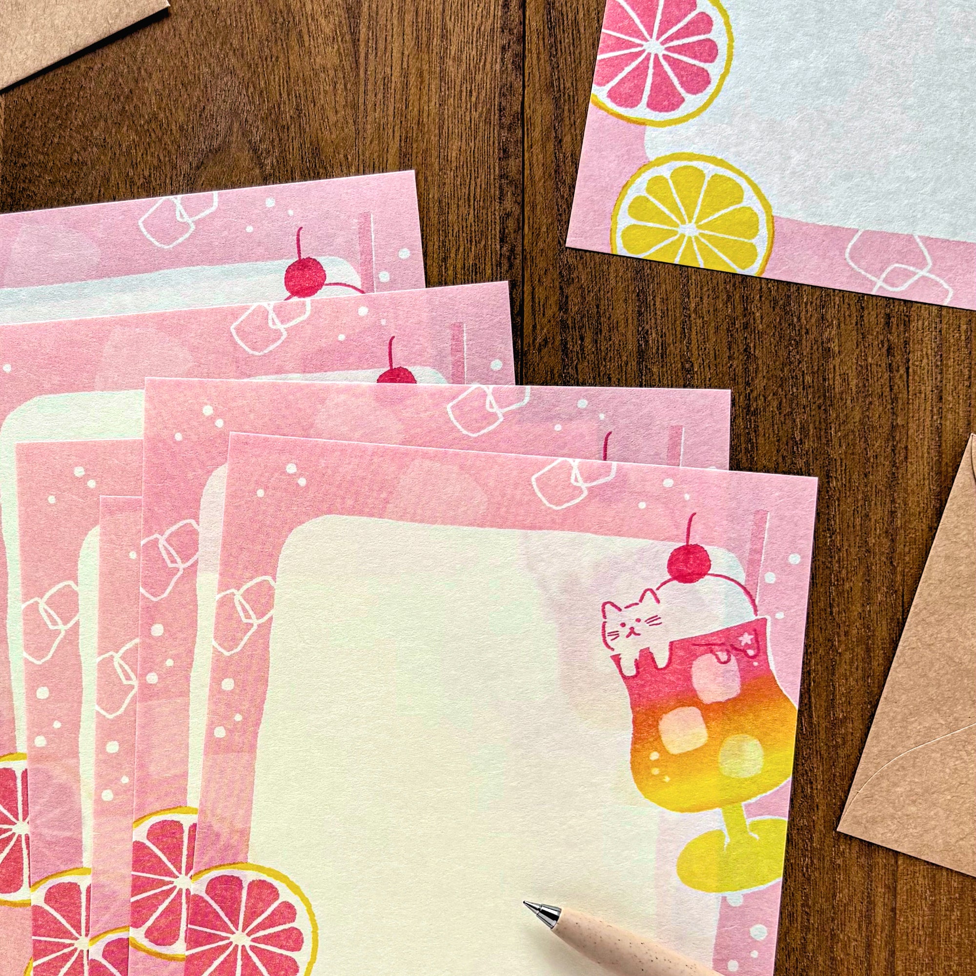 Summer Limited / Letter Set - Cat