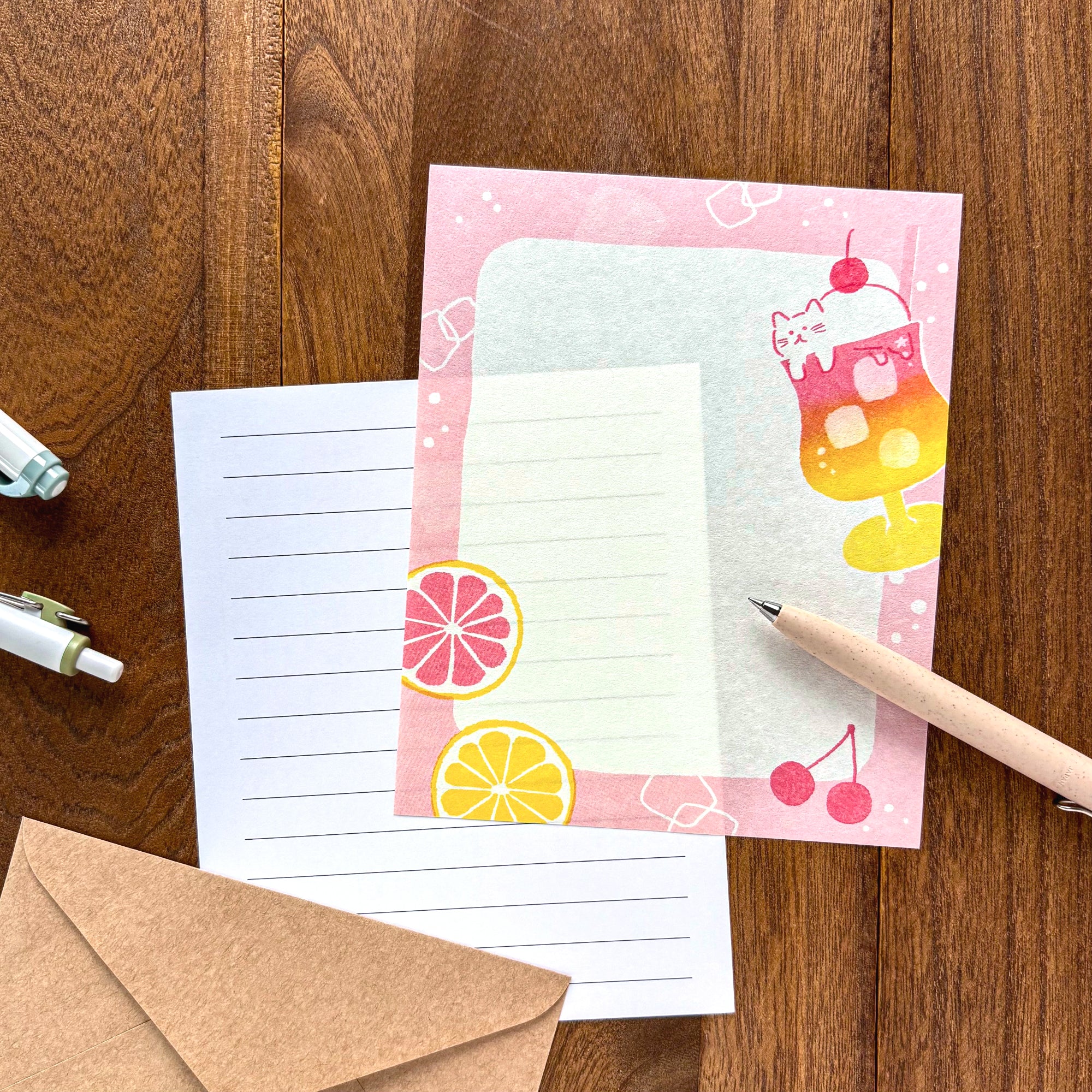 Summer Limited / Letter Set - Cat