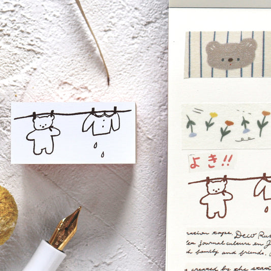 Ranmyu / Rubber Stamp - Laundry