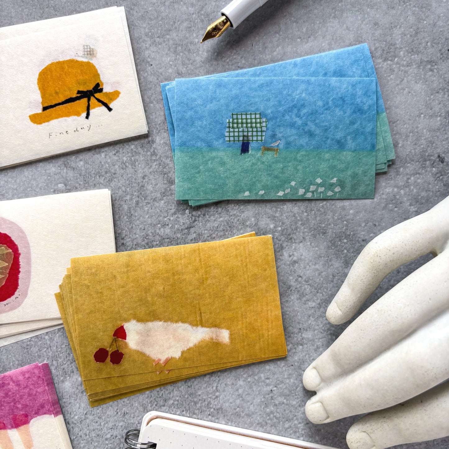 Miki Tamura / Washi Paper Love Set