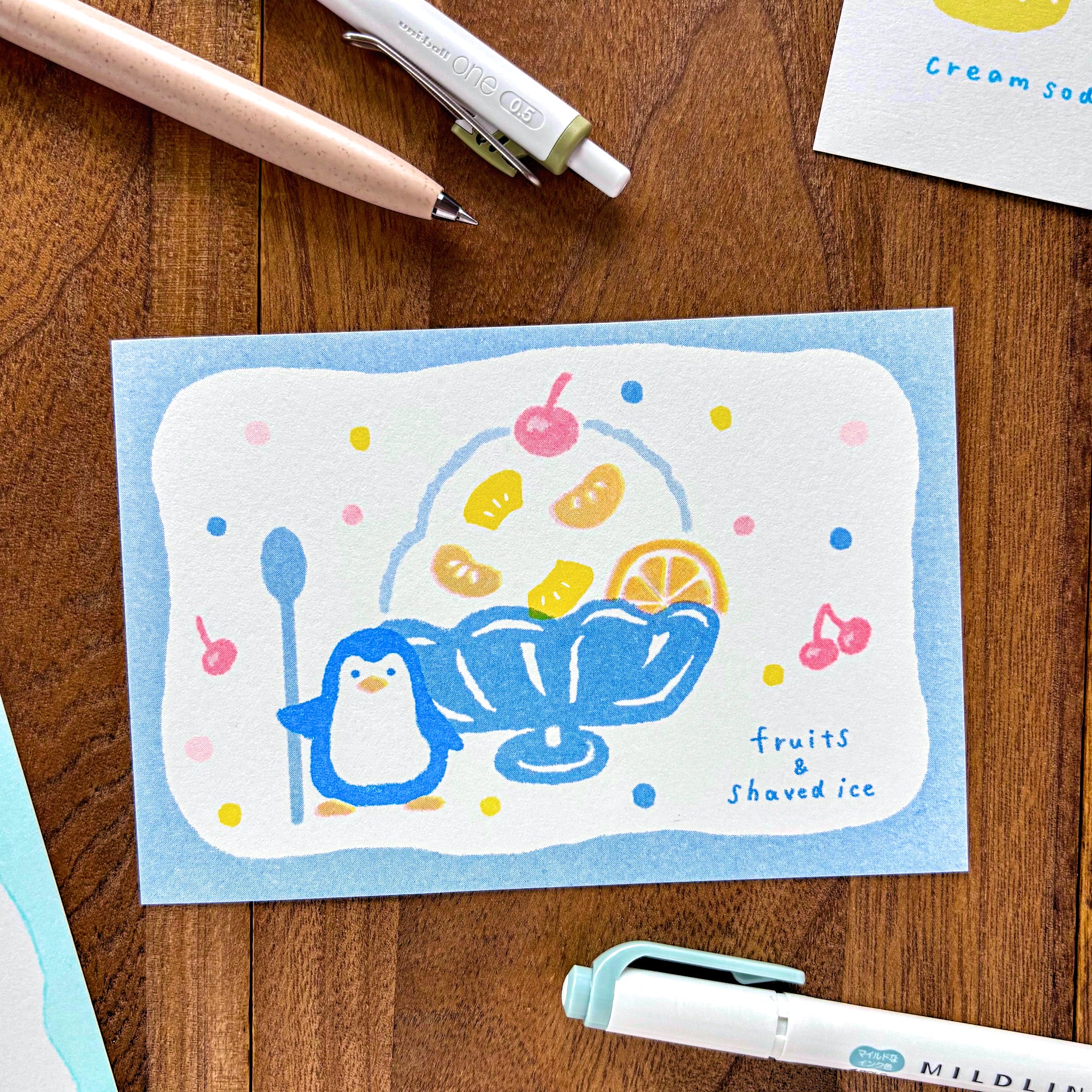 Summer Limited / Postcard - Penguin