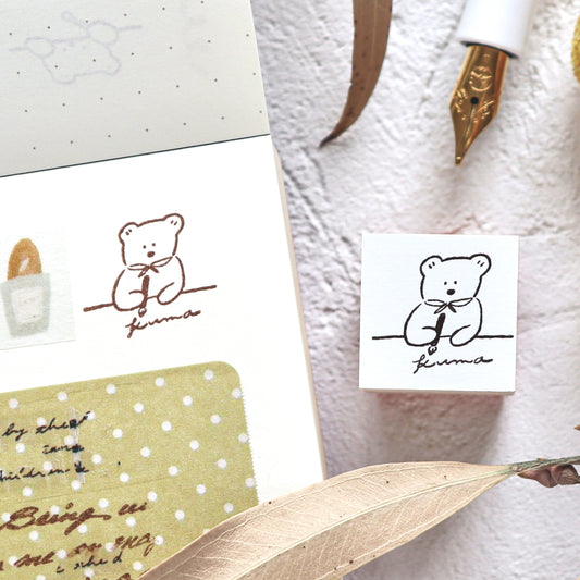 Ranmyu / Rubber Stamp - Writing