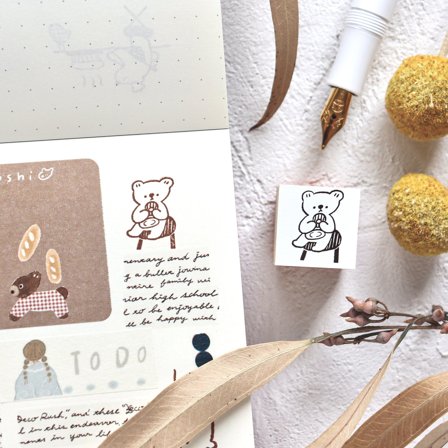 Ranmyu / Rubber Stamp - Donut