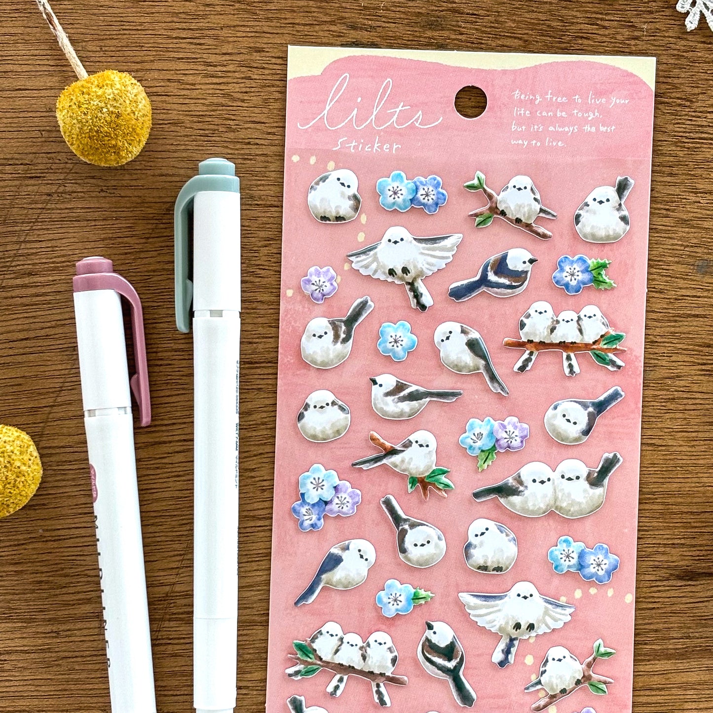 Mind Wave / Puffy Stickers - Long-tailed Tit